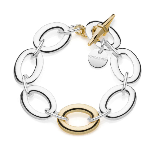 Pulsera Infinity bicolor Unoarre