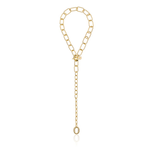 Collar Chanel con eslabones ovalados Unoarre