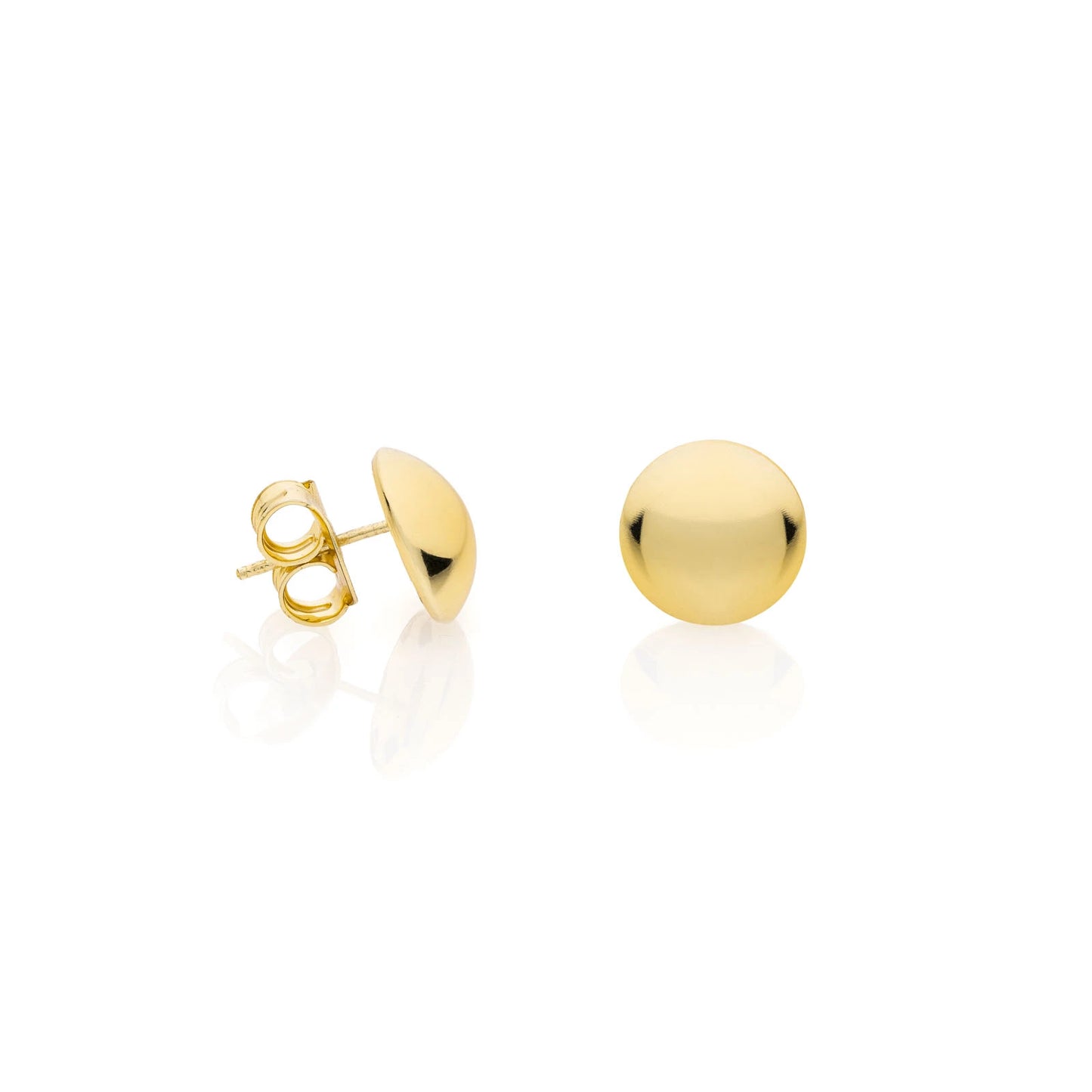 Aros Cicular baño oro Unoarre
