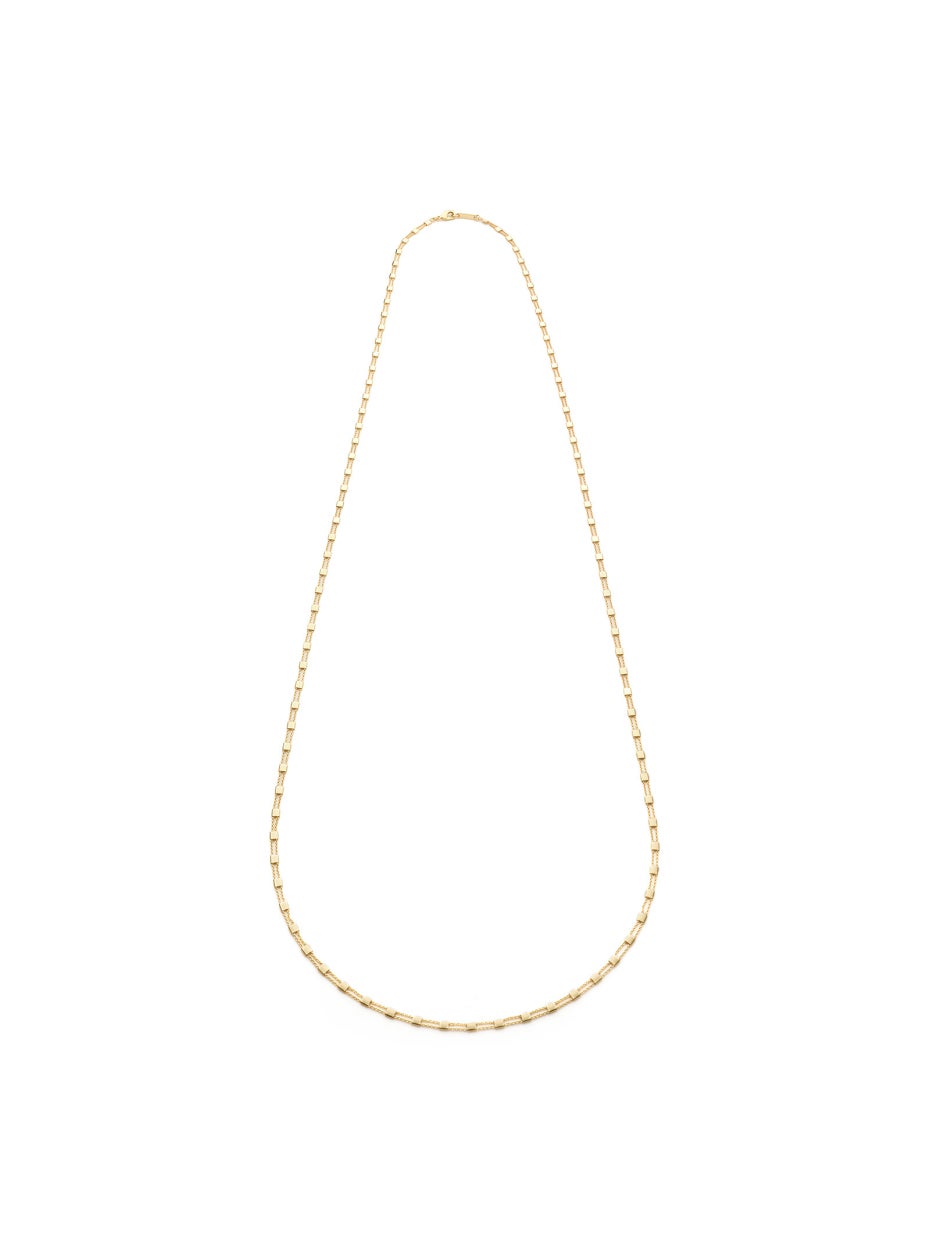 Collar largo de seda