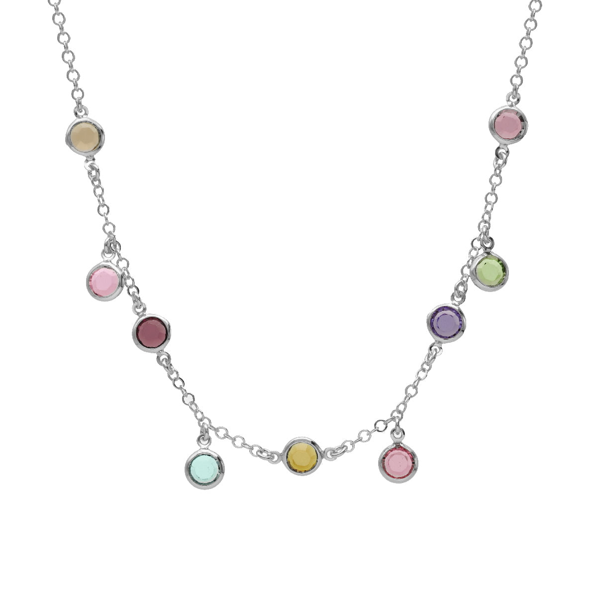Collar Multicolor Plata