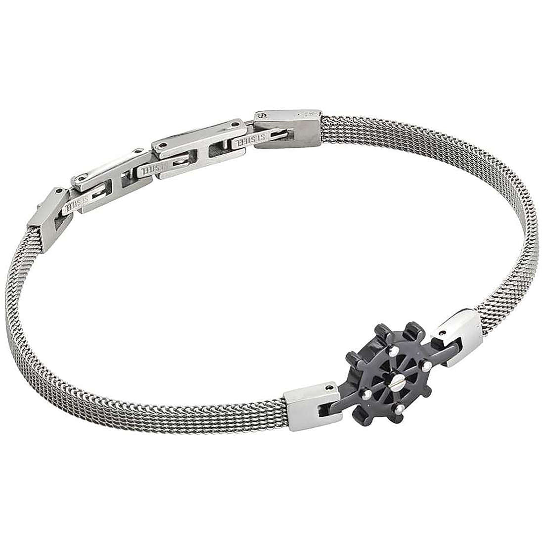 Pulsera de Acero Inoxidable hombre Boccadamo ABR545