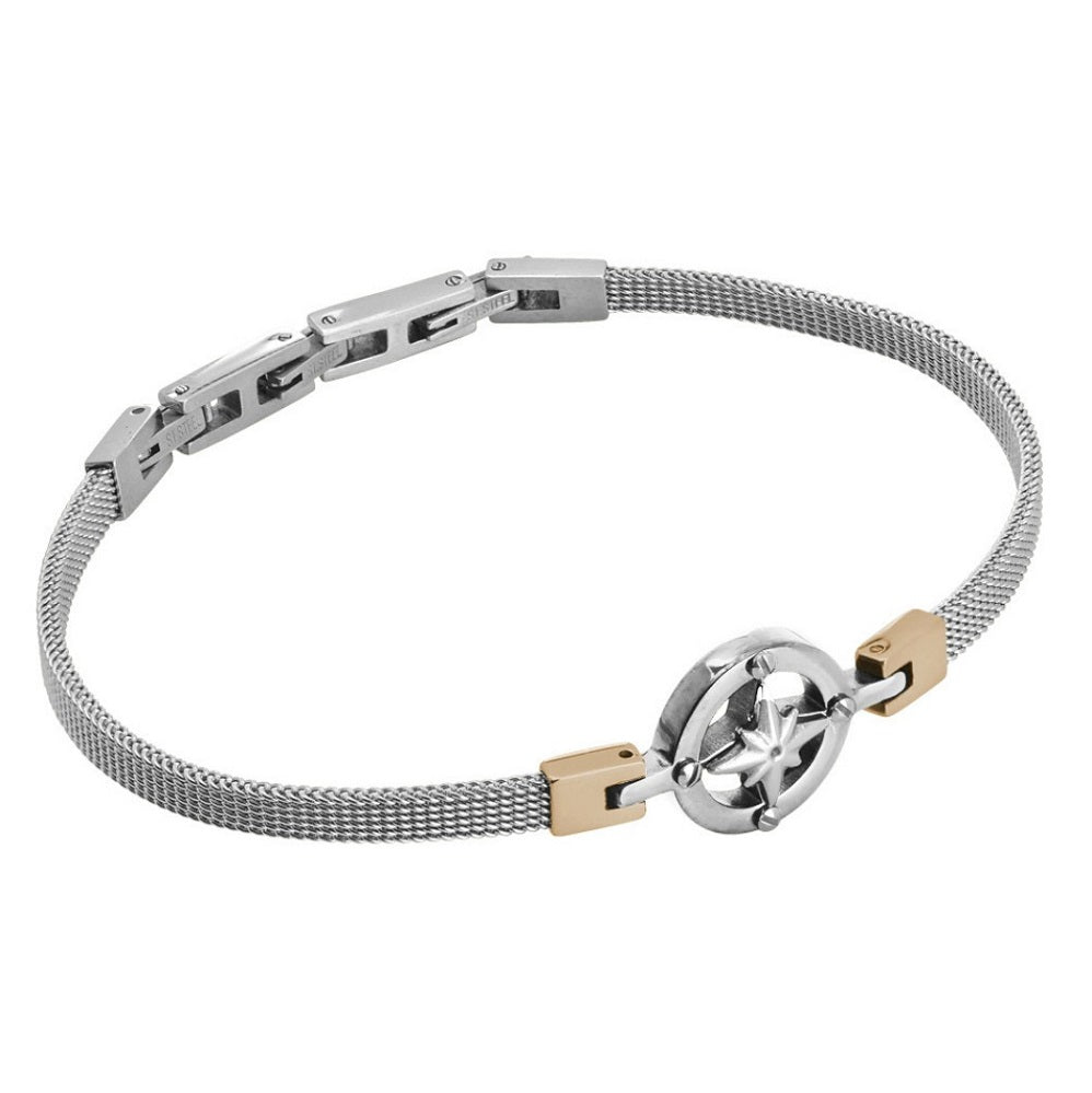 Pulsera de Acero Inoxidable hombre Boccadamo ABR547