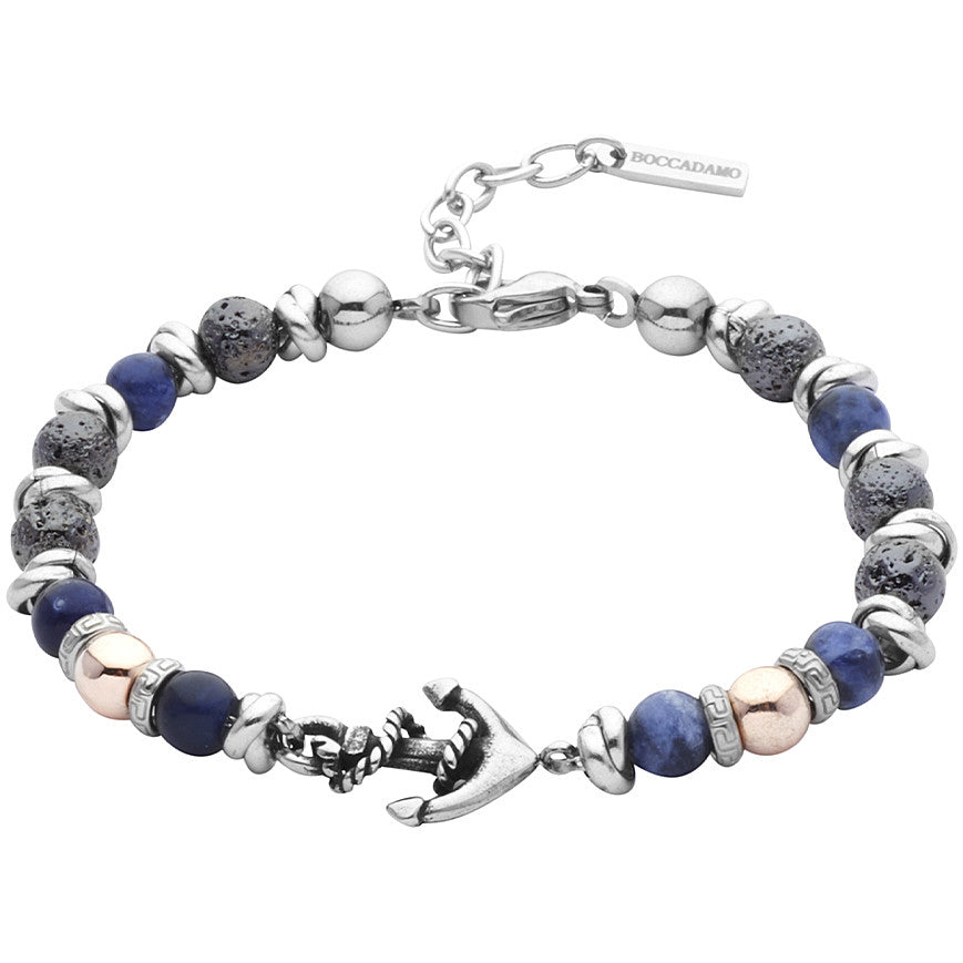 Pulsera de Acero Inoxidable hombre Boccadamo ABR599B