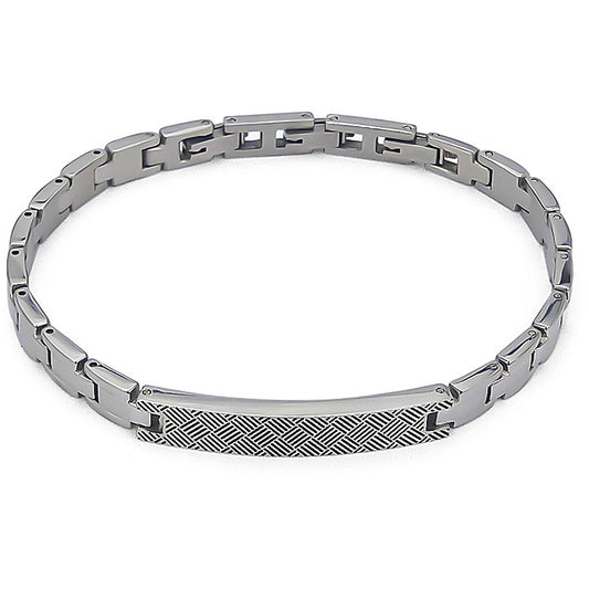Pulsera de Acero Inoxidable hombre Boccadamo ABR624A
