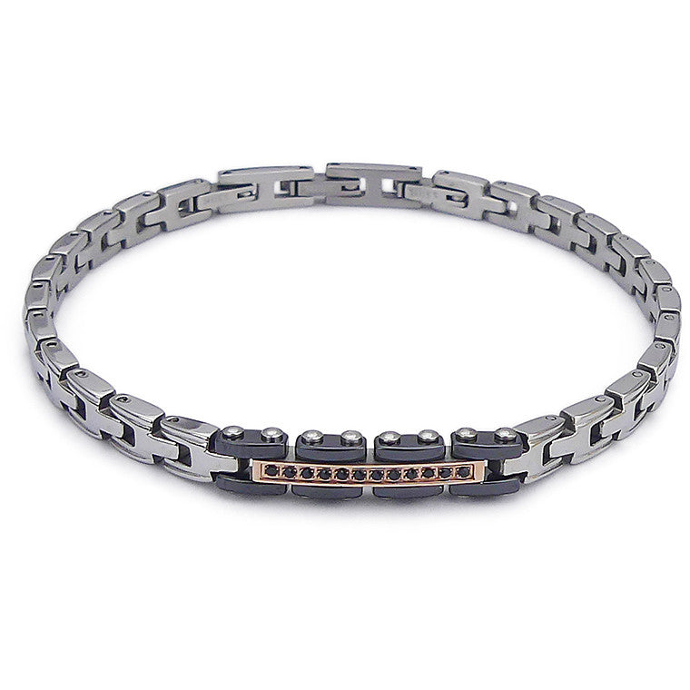 Pulsera de Acero Inoxidable hombre Boccadamo ABR636RN