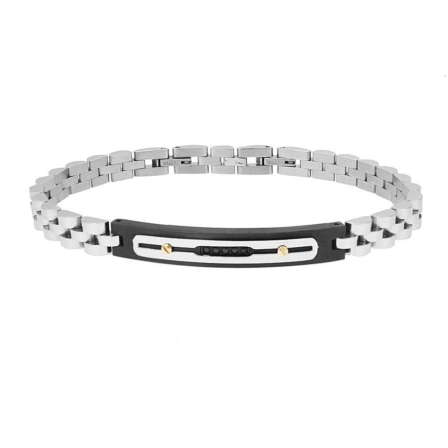 Pulsera de Acero Inoxidable hombre Boccadamo ABR640RN