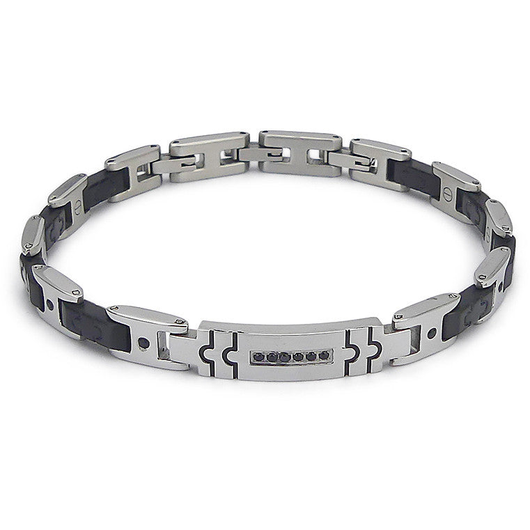Pulsera de Acero Inoxidable hombre Boccadamo ABR643