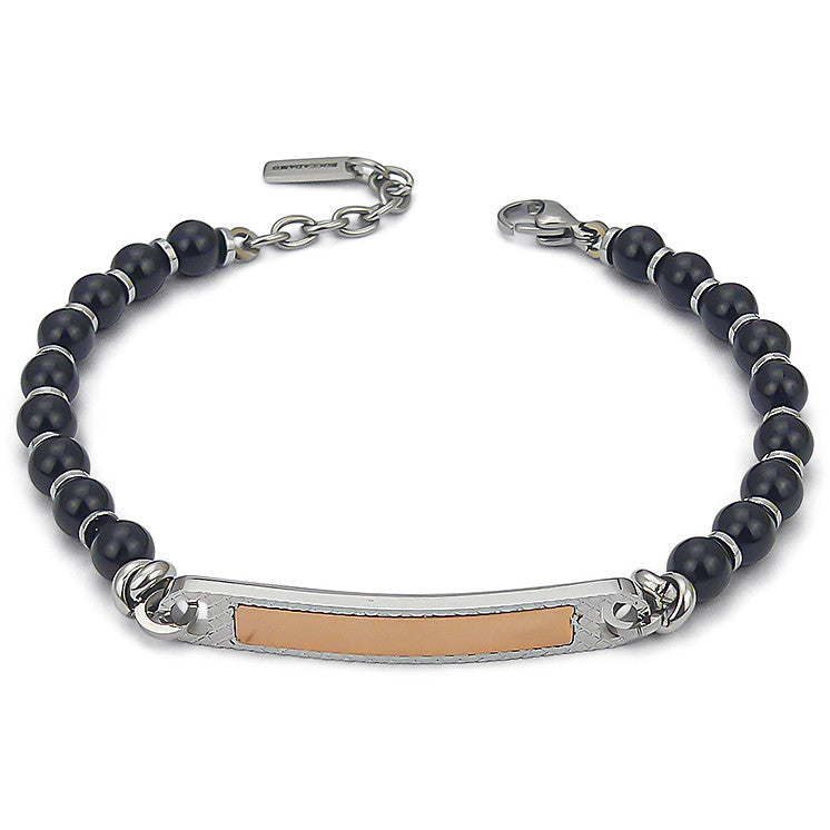 Pulsera de Acero Inoxidable hombre Boccadamo ABR648