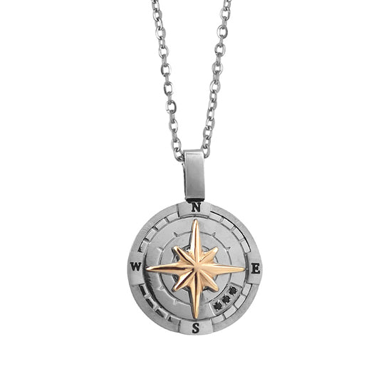 Collar de Acero Inoxidable Boccadamo Hombre AGR212