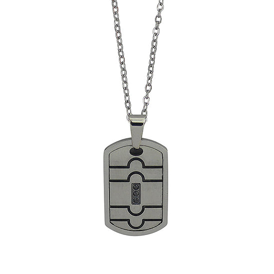 Collar de Acero Inoxidable Boccadamo Hombre AGR225