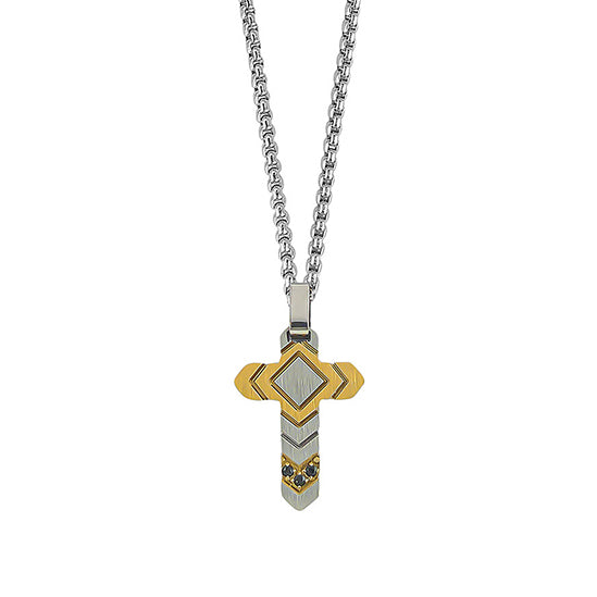 Collar de Acero Inoxidable Boccadamo Hombre AGR230