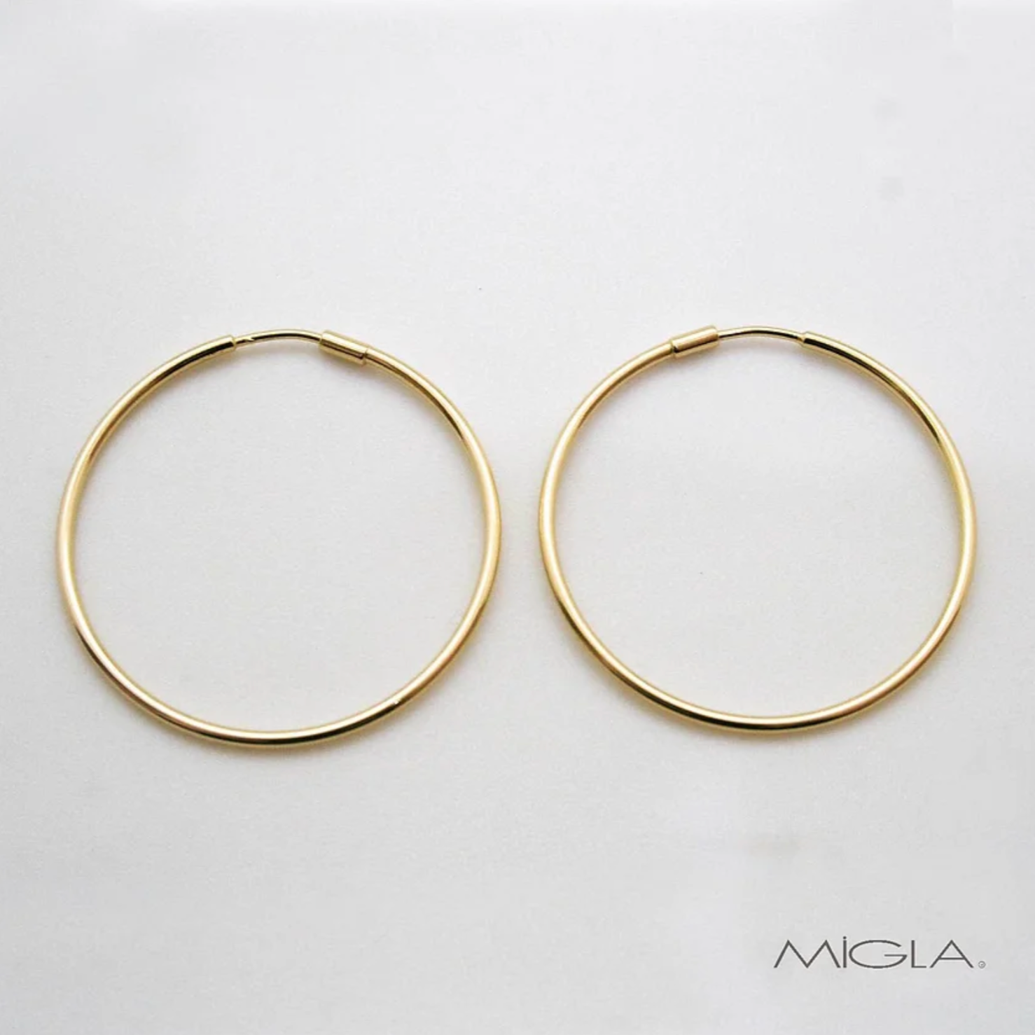 Aros argollas bañadas en oro 2025