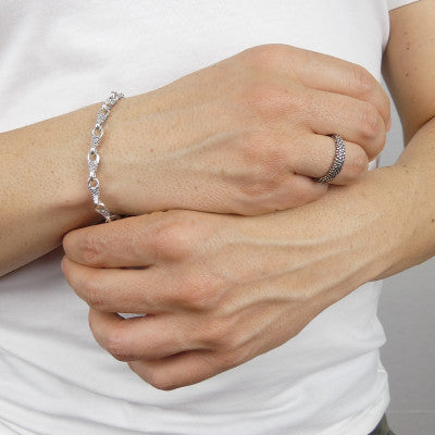 Anillo de Plata Boccadamo Man MAN005