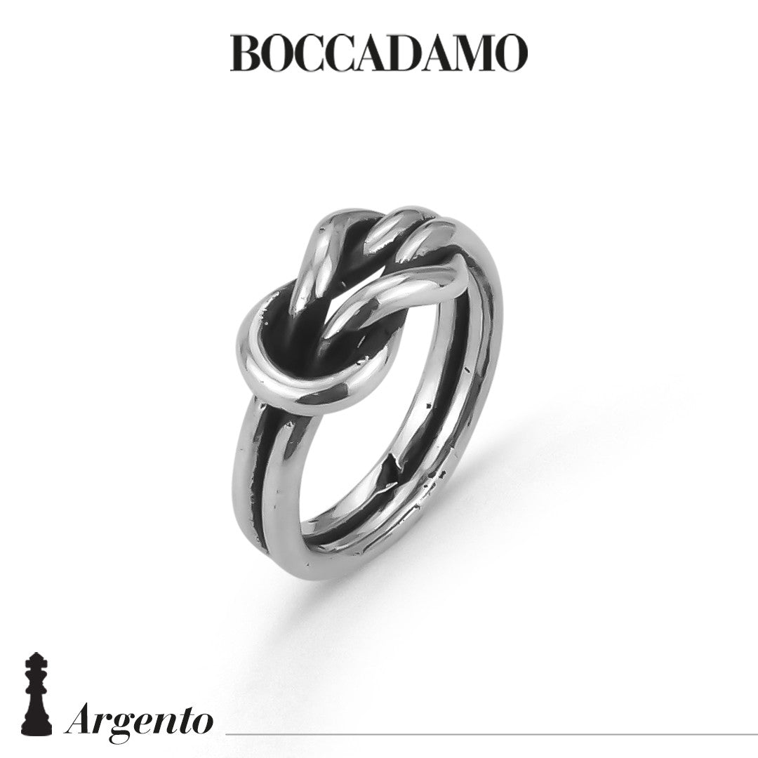Anillo de Plata Boccadamo Man MAN010
