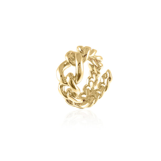 Anillo de bronce Baño en oro UNOAERRE