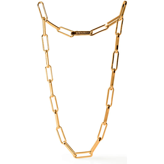 Collar eslabón rectangular
