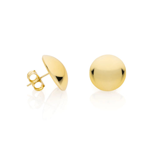 Aros Cicular baño oro Unoarre