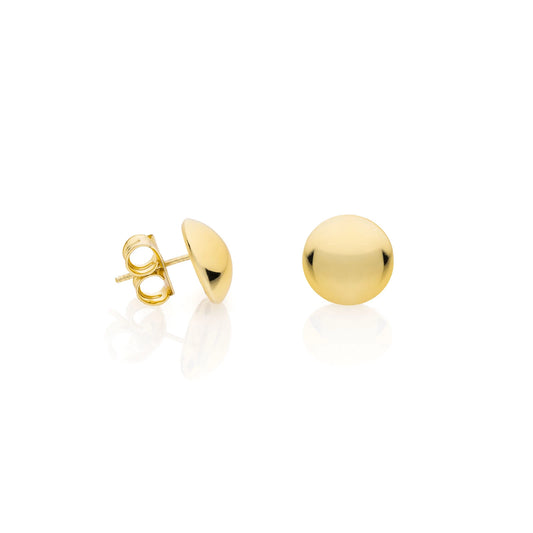 Aros Cicular baño oro Unoarre