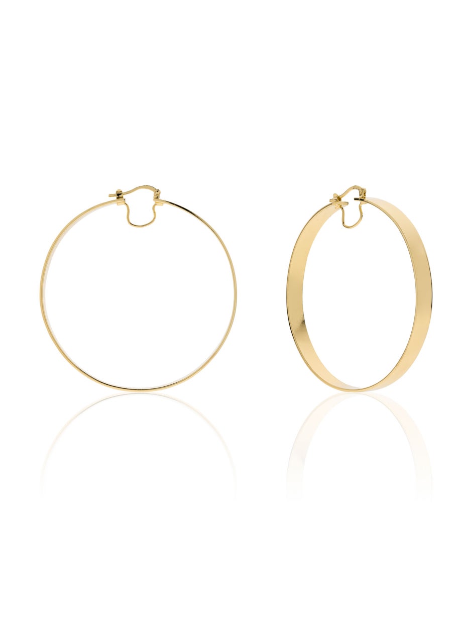 Par de Aros dorados Lux