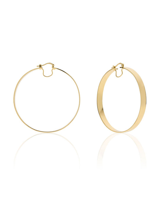 Par de Aros dorados Lux
