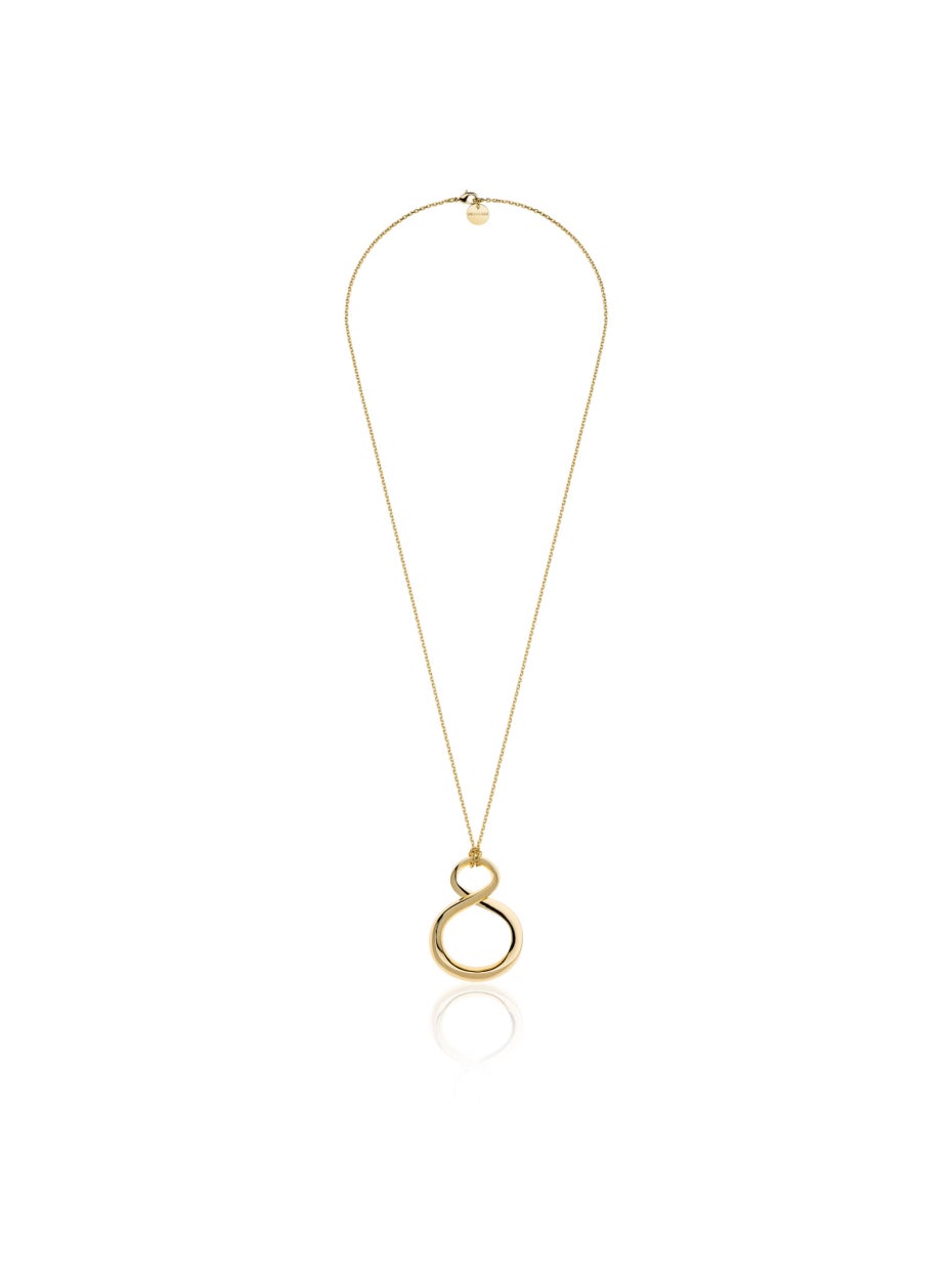 Collar largo con colgante 8