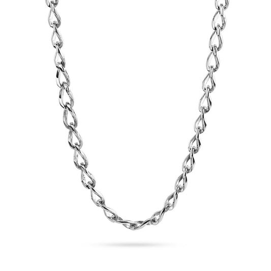 Collar de hombre con cadena marina grande en Acero Inoxidable AGR261