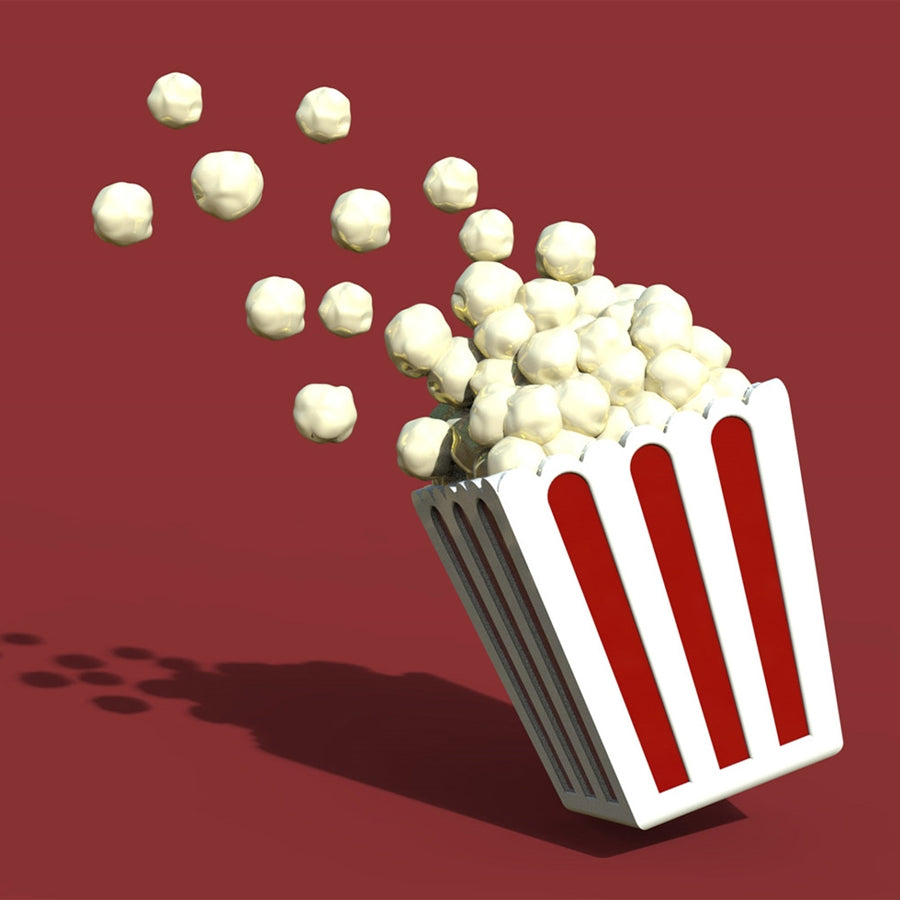 Llavero de Palomitas de Maíz