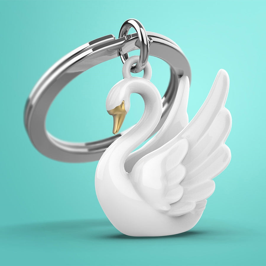 Llavero de Cisne Blanco