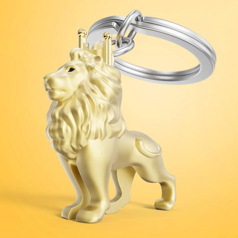 Llavero de León con Corona