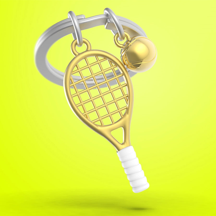 Llavero de Raqueta de Tenis