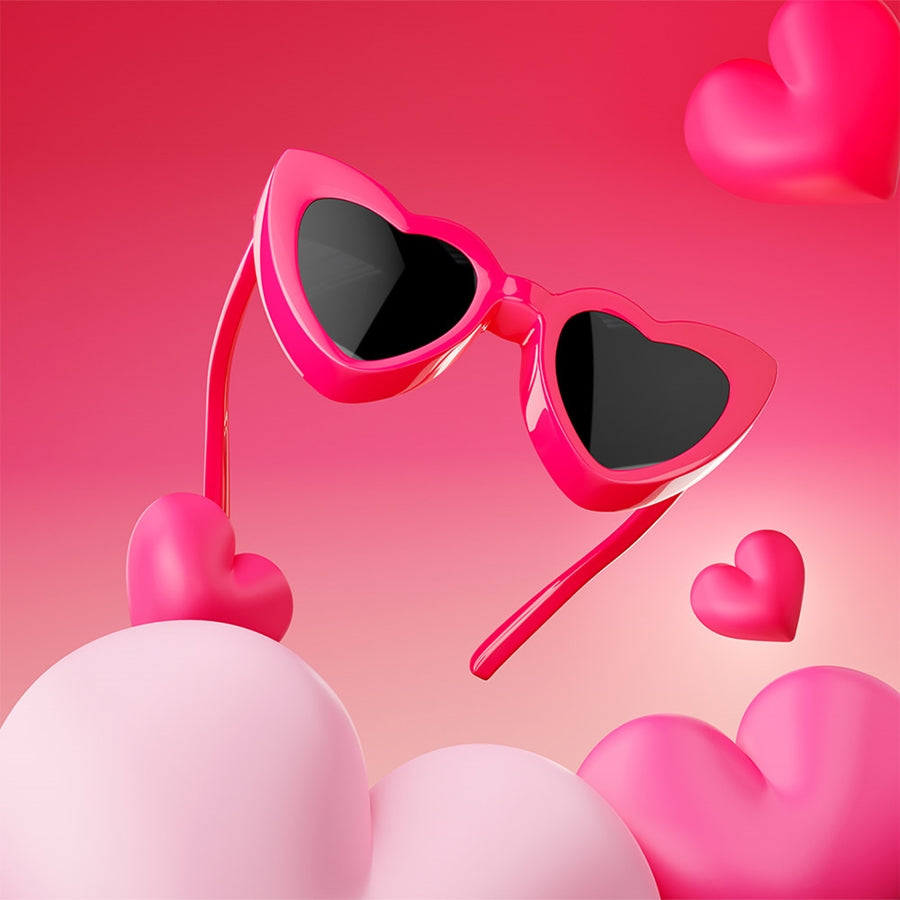 Llavero de Gafas de Amor