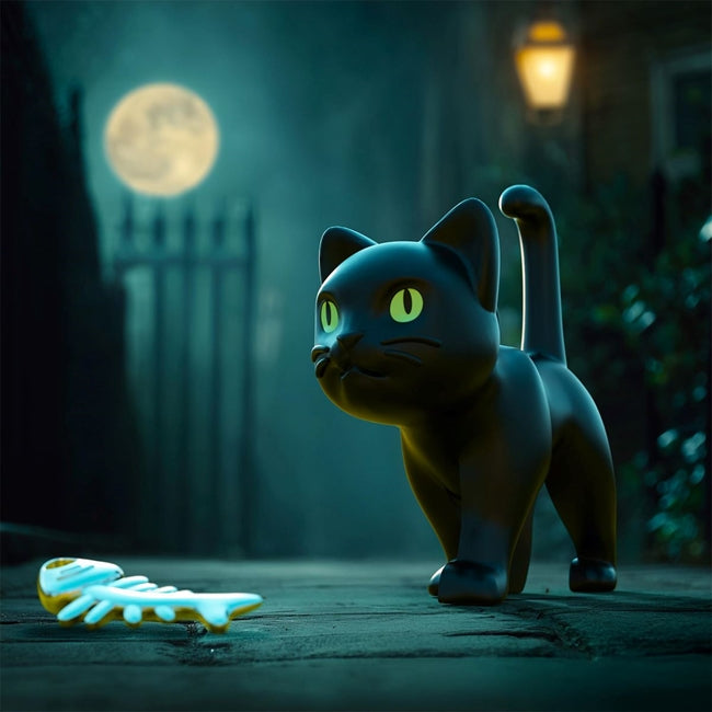 Llavero de Gato Negro
