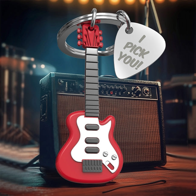 Llavero de Guitarra Eléctrica