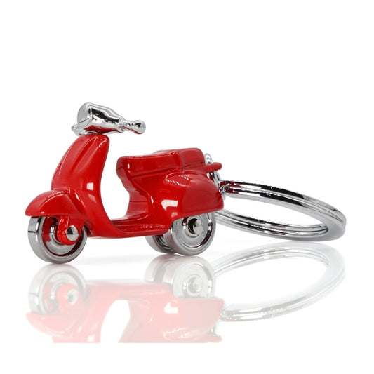 Llavero de Moto Scooter Rojo
