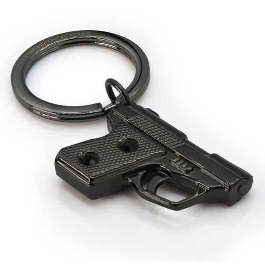Llavero de Pistola de Gánster
