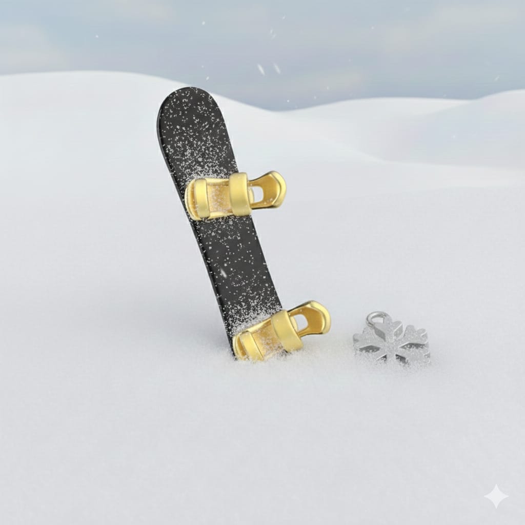 Llavero de Snowboard