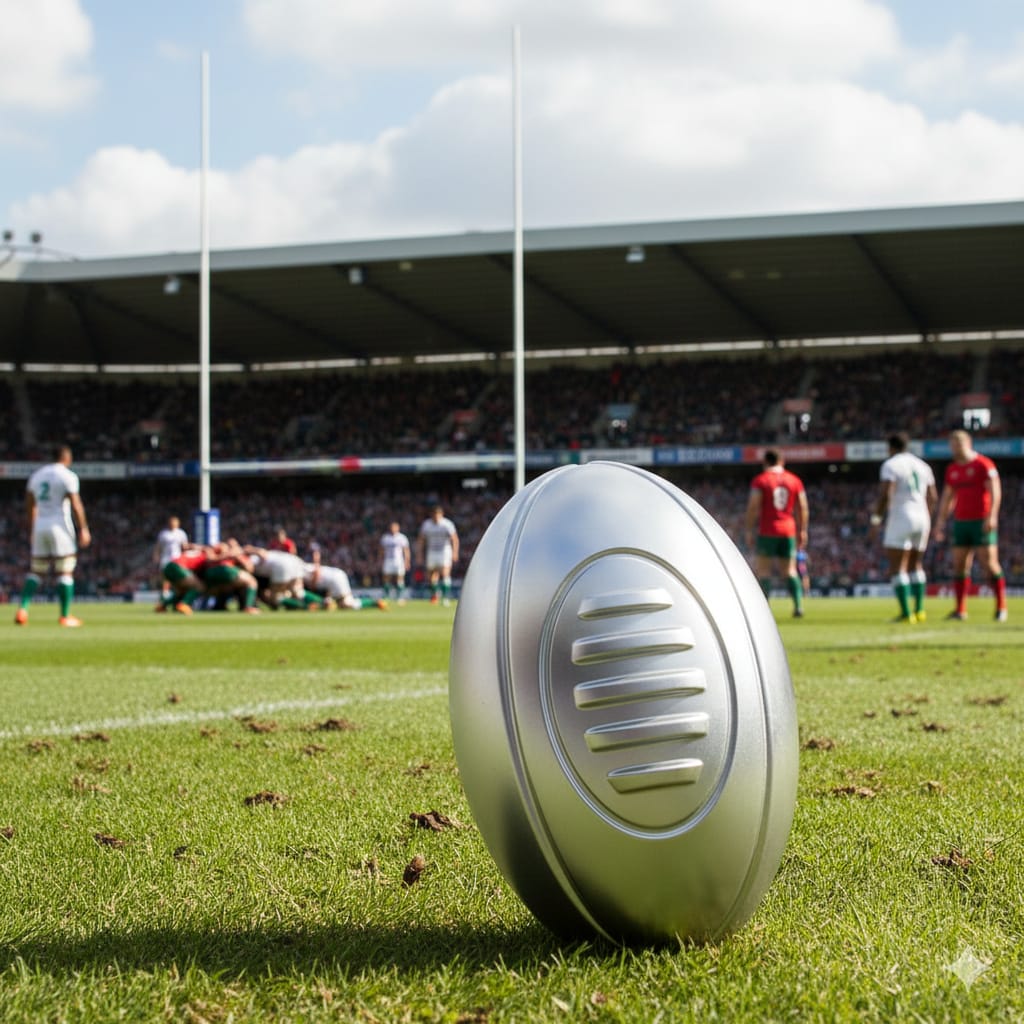 Llavero de Balón Rugby