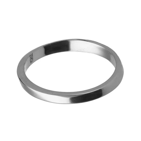 Anillo Soft en Plata baño rodio de Ares