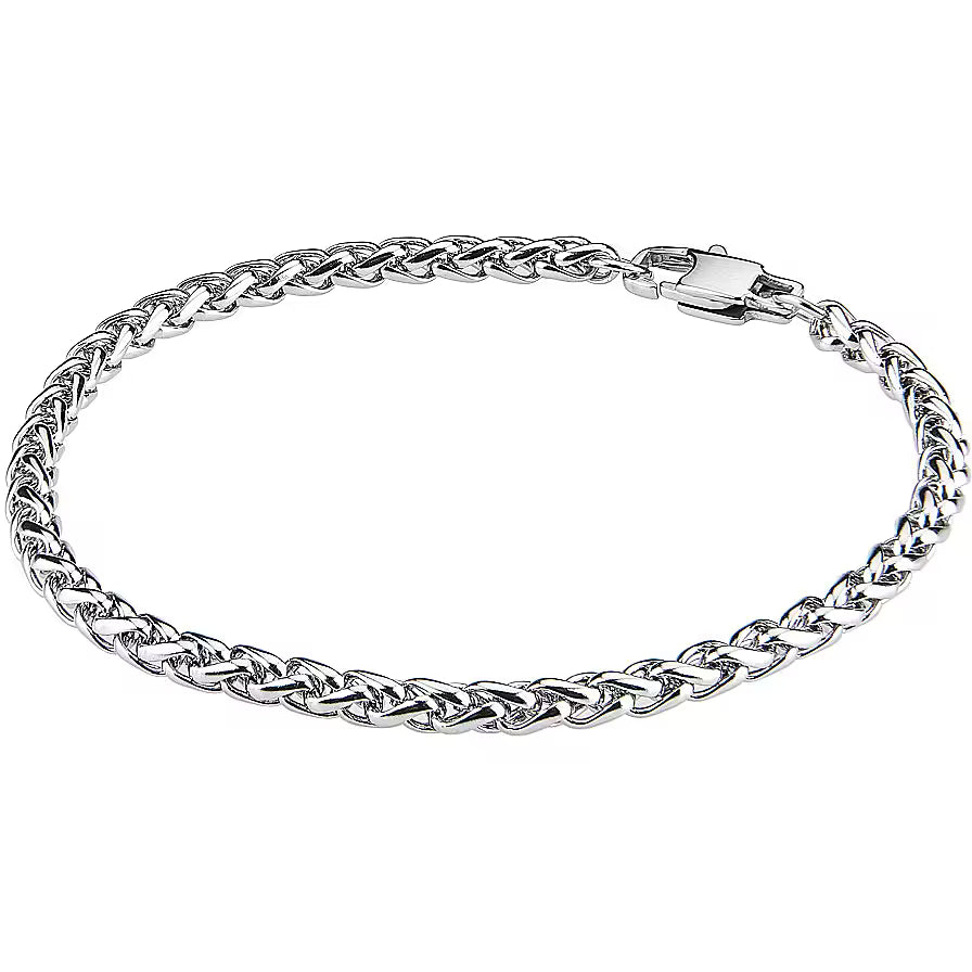 Pulsera Entrelazada Acero Inoxidable Boccadamo Man ABR459M