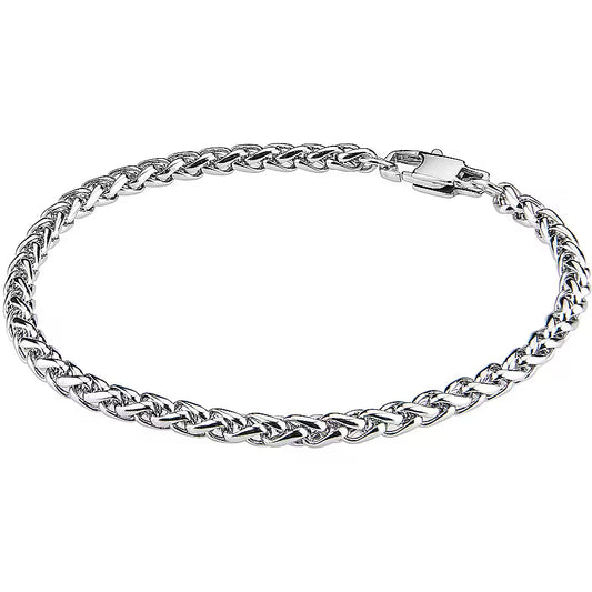 Pulsera Entrelazada Acero Inoxidable Boccadamo Man ABR459M