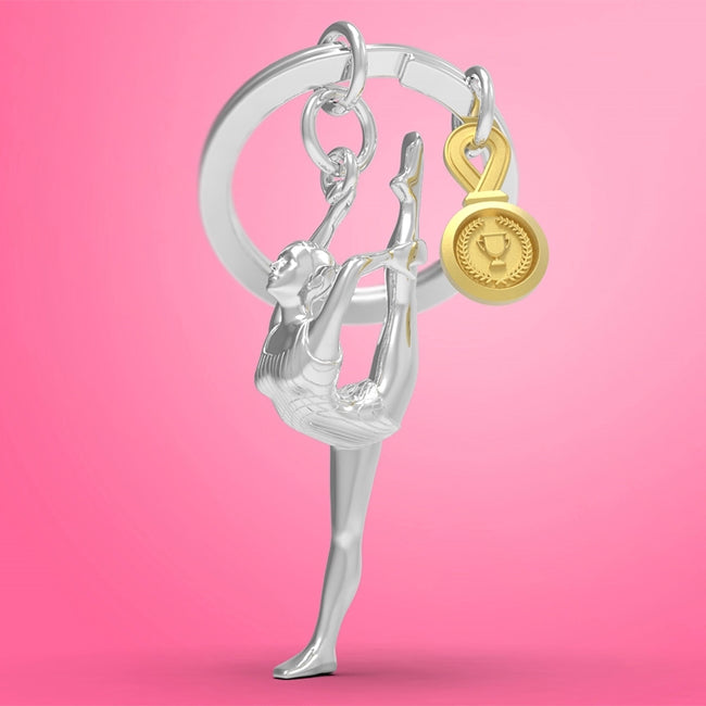 Llavero de gimnasta