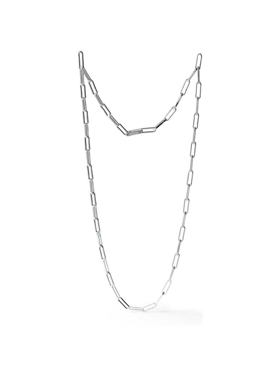 Collar de eslabones con clip