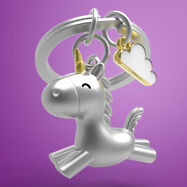 Llavero de unicornio volador